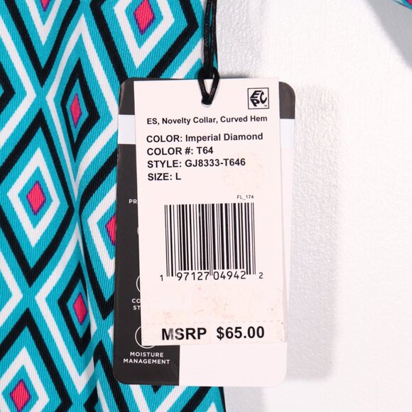 NWT Tail White Label Imperial Diamond Golf Tee Size Large - Picture 10 of 14